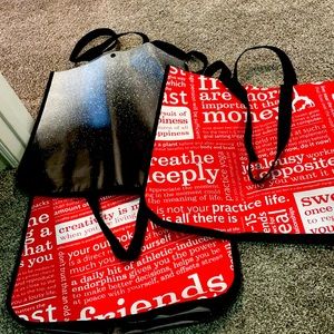 Lululemon Tote bags!   Three total
